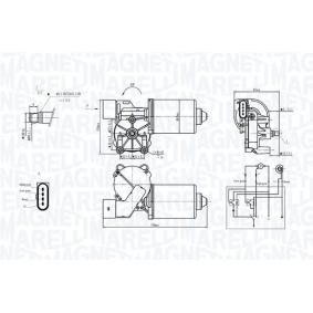 Scheibenwischermotor 064370300010 von MAGNETI MARELLI günstig für 64,94 € online kaufen