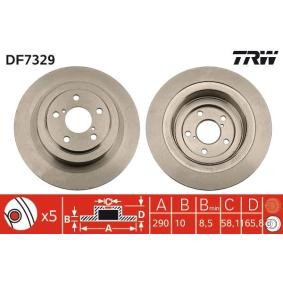 Bremsscheibe DF7329 von TRW günstig für 36,69 € online kaufen
