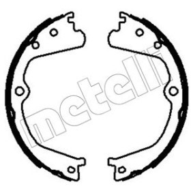 Compre Jogo de maxilas de travão, travão de estacionamento da METELLI 53-0768 a um preço baixo por 35,11 €