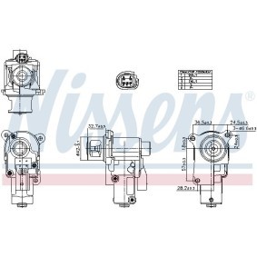AGR-Ventil 98552 von NISSENS günstig für 111,16 € online kaufen