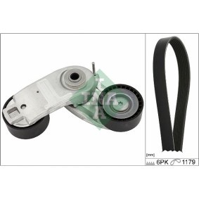 Compre Jogo de correia trapezoidal estriada de INA online para Focus Mk4 Turnier (HP) a preços moderados