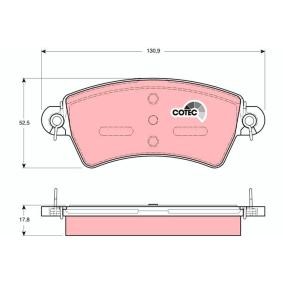 Bremsbeläge GDB1385 von TRW günstig für 33,46 € online kaufen