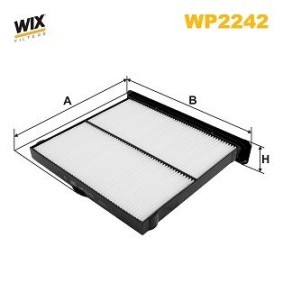 Kjøp Kupefilter av WIX FILTERS WP2242 til den lave prisen 437,47 NOK