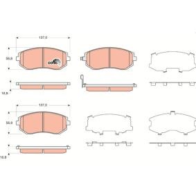 Bremsbeläge GDB3371 von TRW günstig für 47,86 € online kaufen