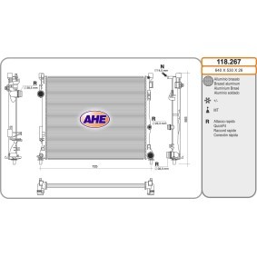 Acquista Radiatore da AHE online per GLE (W167) a prezzi moderati
