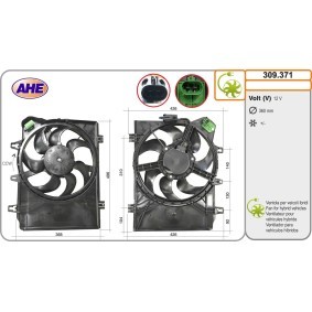 Kühlerlüfter 309.371 von AHE günstig für 357,27 € online kaufen