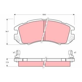 Bremsbeläge GDB989 von TRW günstig für 27,39 € online kaufen
