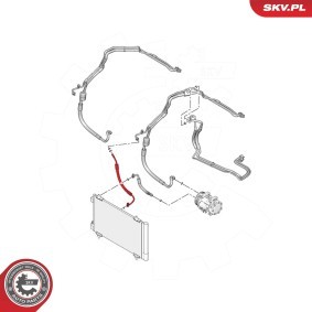 Hochdruck- / Niederdruckleitung, Klimaanlage 54SKV603 von ESEN SKV günstig für 20,35 € online kaufen