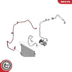 Hochdruck- / Niederdruckleitung, Klimaanlage 54SKV612 von ESEN SKV günstig für 95,40 € online kaufen