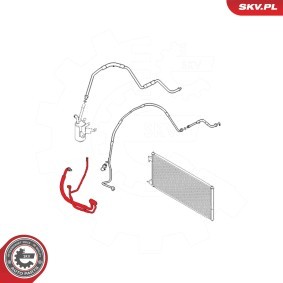 Achetez des Conduite à haute / basse pression, climatisation ESEN SKV 54SKV638 à prix pour 63,41 €