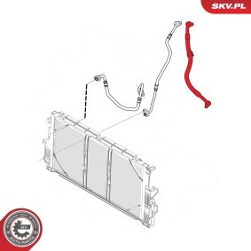 Achetez des Conduite à haute / basse pression, climatisation ESEN SKV 54SKV713 à prix pour 48,41 €