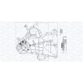 Achetez des Pompe à huile MAGNETI MARELLI 351516000155 à prix pour 122,87 €