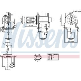 AGR-Ventil 98216 von NISSENS günstig für 112,14 € online kaufen