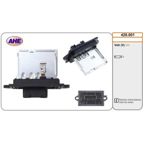 Acquista Resistore addizionale, Elettromotore-Ventola radiatore da AHE 420.001 a buon mercato per soli 29,66 €