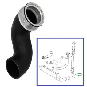 Ladeluftschlauch für MERCEDES-BENZ von HORTUM
