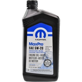 Motoröl 68518202AA von MOPAR günstig für 21,81 € online kaufen