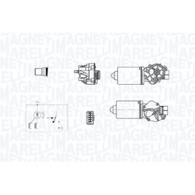 Scheibenwischermotor 064378700010 von MAGNETI MARELLI günstig für 177,41 € online kaufen