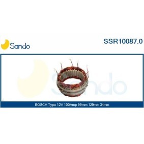 Compre Resistência, ventilador do habitáculo da SANDO SRS81004.0 a um preço baixo por 25,19 €