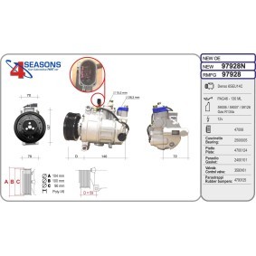 Köp AC-kompressor av AHE 97928N till det låga priset 5319,52 kr