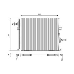 Kühler, Motorkühlung 701296 von VALEO günstig für 164,42 € online kaufen