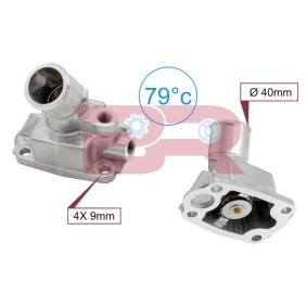 Acquista Termostato motore da BOTTO RICAMBI BRAC0562 a buon mercato per soli 67,98 €