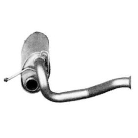 Mittelschalldämpfer für PEUGEOT von VEGAZ