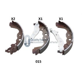 Bremsbackensatz GF015JM von JAPANPARTS günstig für 92,45 € online kaufen