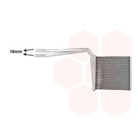 Compre Radiador da chaufage de VAN WEZEL online para VANEO (414) a preços moderados