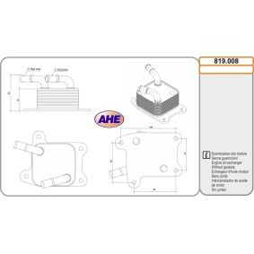 Ölkühler für MITSUBISHI von AHE