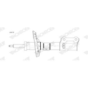 Acquista Ammortizzatore da MONROE G8678 a buon mercato per soli 79,25 €