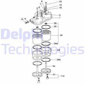 Achetez des Injecteur DELPHI 42019383-12B1 à prix pour 735,63 €