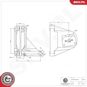 Achetez des Suspension, boîte automatique ESEN SKV 75SKV810 à prix pour 41,08 €