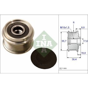 Generatorfreilauf 535 0060 10 von INA günstig für 27,51 € online kaufen
