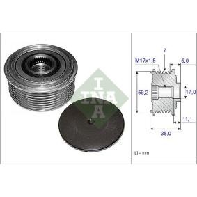 Acquista Dispositivo ruota libera alternatore da INA 535 0087 10 a buon mercato per soli 37,46 €