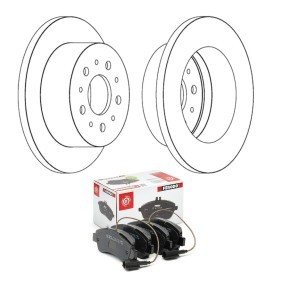 Bremsscheiben und -beläge FRD3405N0098 von FERODO günstig für 130,63 € online kaufen