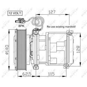 Compre Condensador, ar condicionado da NRF 35398 a um preço baixo por 32,22 €