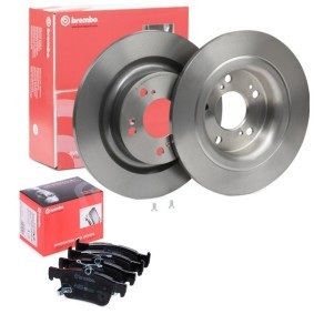 Achetez des Kit disque et plaquette de frein de chez BREMBO en ligne pour Civic XI 3/5 portes (FL) à prix modérés