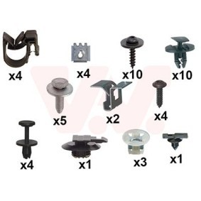 Acquista Kit montaggio, Parafango da VAN WEZEL 0972796 a buon mercato per soli 47,62 €