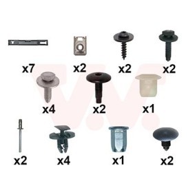 Acquista Kit montaggio, Parafango da VAN WEZEL 0975796 a buon mercato per soli 27,40 €