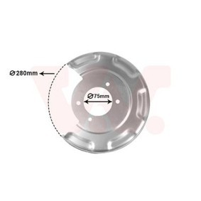 Compre Chapa deflectora, disco de travão da VAN WEZEL 8244373 a um preço baixo por 32,35 €