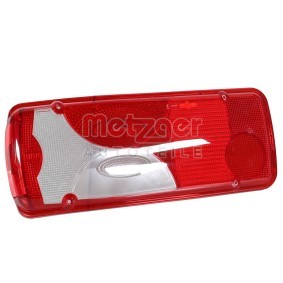 Lichtscheibe, Heckleuchte für MERCEDES-BENZ von METZGER
