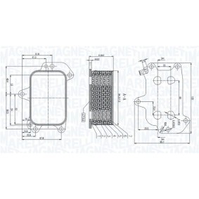 Acquista Radiatore olio motore da MAGNETI MARELLI 350300005100 a buon mercato per soli 31,82 €