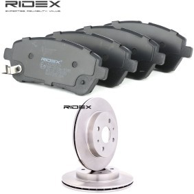 Achetez des Disques et plaquettes de freins RIDEX 3405B3407 à prix pour 73,89 €