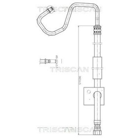 Compre Tubo da direção hidráulica de TRISCAN online para Focus Mk1 Van / Carrinha (DNW) a preços moderados