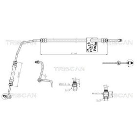 Compre Tubo hidráulico, direcção da TRISCAN 8516 25005 a um preço baixo por 89,06 €