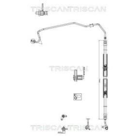 Achetez des Durite de direction assistée de chez TRISCAN en ligne pour ACCORD VII (CM) à prix modérés