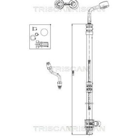 Compre Tubo da direção hidráulica de TRISCAN online para GETZ (TB) a preços moderados