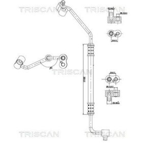 Acquista Tubo aria condizionata da TRISCAN online per 3 Touring (E46) a prezzi moderati