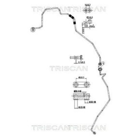 Achetez des Conduite à haute / basse pression, climatisation TRISCAN 9010 13001 à prix pour 265,55 €