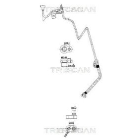 Achetez des Conduite à haute / basse pression, climatisation TRISCAN 9010 14004 à prix pour 106,70 €
